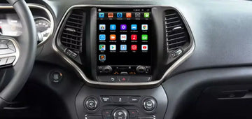 Jeep Cherokee 2014-2018 Car Radio Stereo Carplay & Android Auto Tesla-Style Vertical 9.7Inch Screen