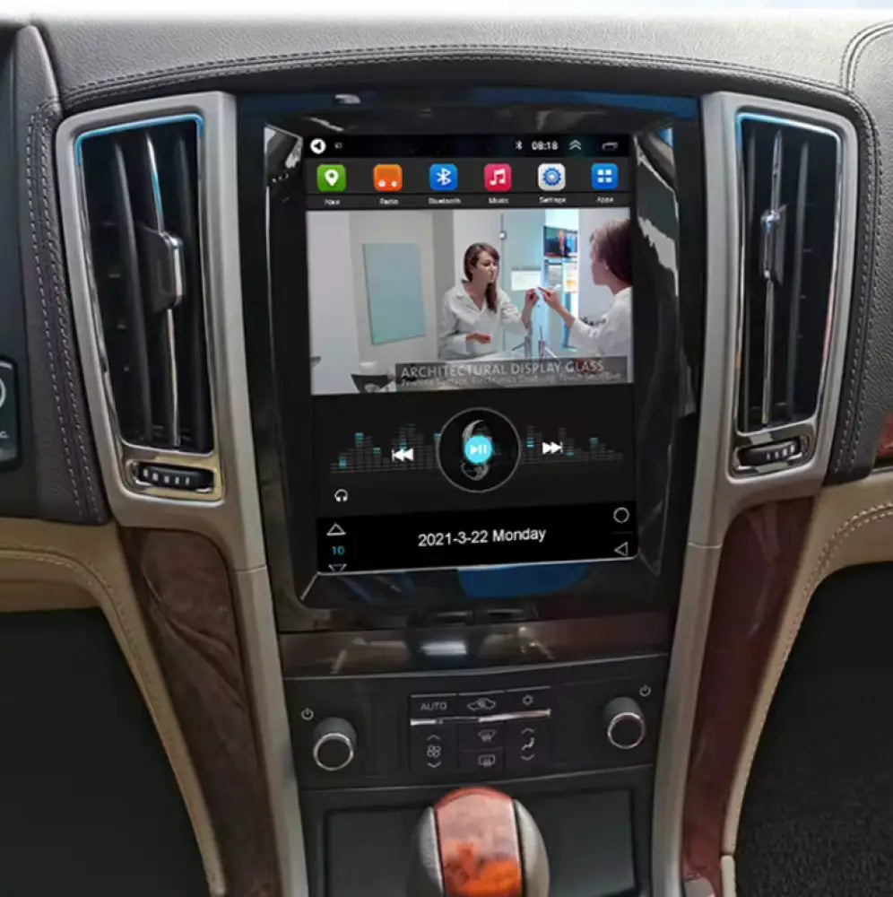 2007-2012 Cadillac Sls/Sts Car Radio Stereo Carplay & Android Auto Tesla-Style Vertical 9.7Inch