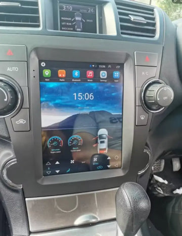 2007-2013 Toyota Highlander Carplaytech Car Radio Stereo With Wireless Carplay & Android Auto