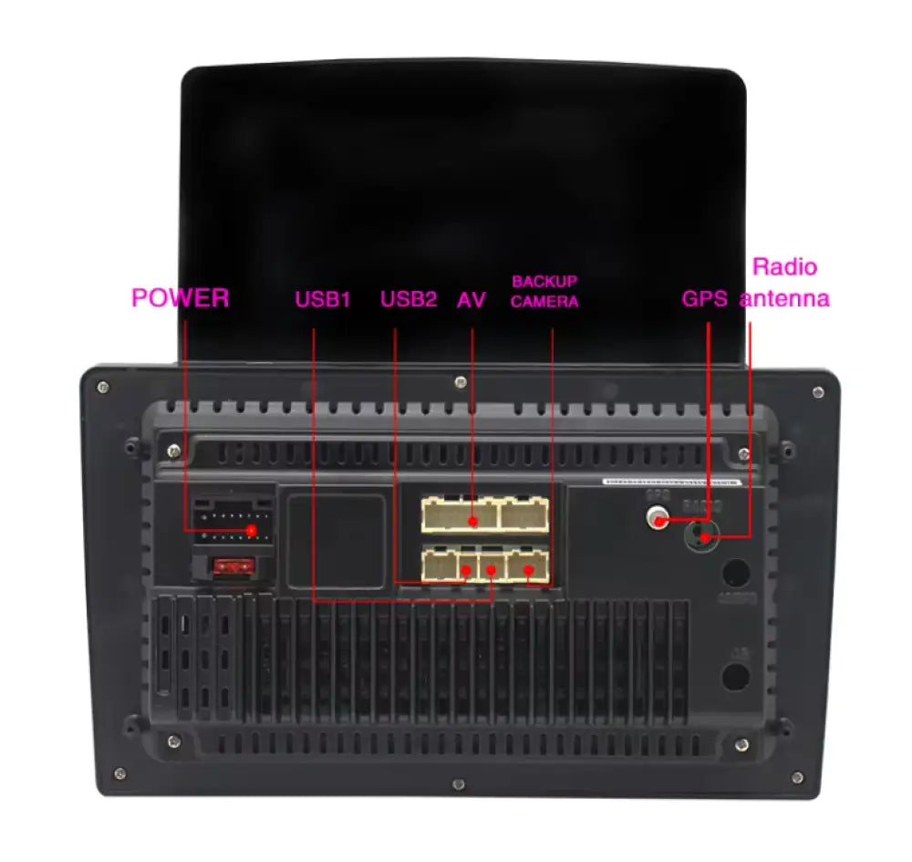 2010-2018 Jeep Wrangler Car Radio Stereo Carplay & Android Auto Tesla-Style Vertical 9.7Inch Screen