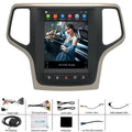 2013-2022 Jeep Grand Cherokee Car Radio Stereo Carplay & Android Auto Tesla-Style Vertical 9.7Inch