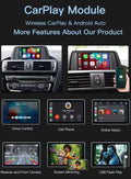 Apple Carplay & Android Auto Oem Integration Accessory For Bmw 2006-2020 Models 1 Series/2 Series/3