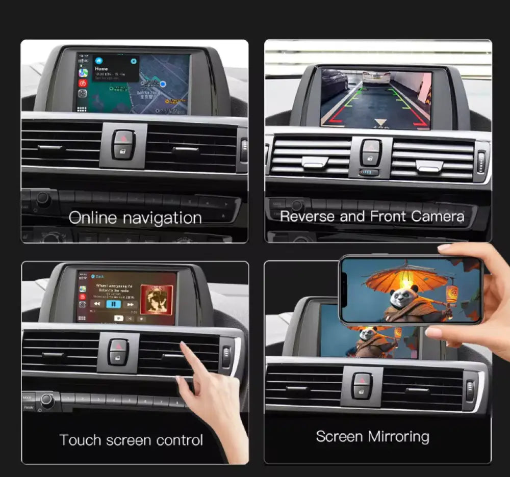 Apple Carplay & Android Auto Oem Integration Accessory For Bmw 2006-2020 Models 1 Series/2 Series/3