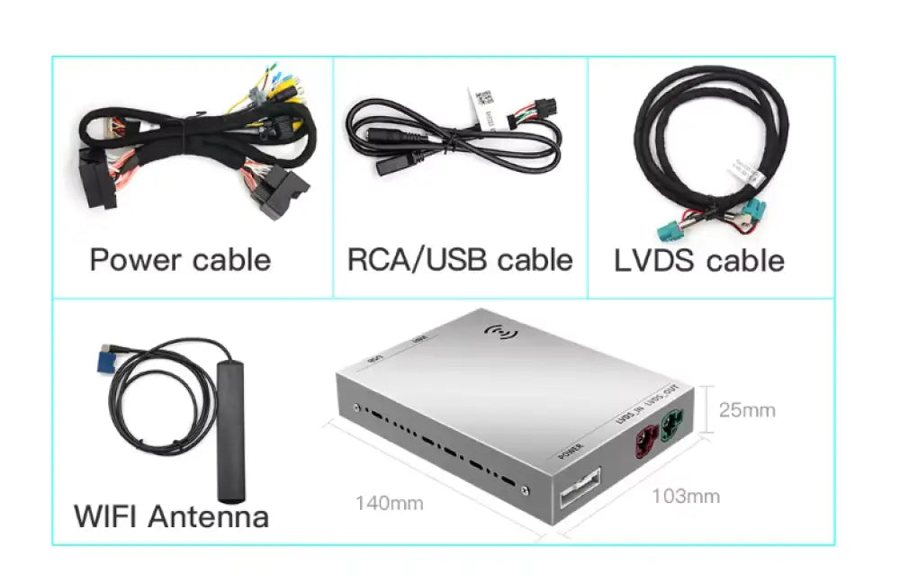 Apple Carplay & Android Auto Oem Integration Accessory For Lexus 2014-2019 Models