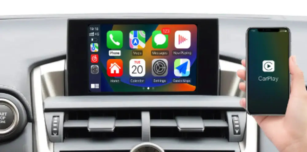 Apple Carplay & Android Auto Oem Integration Accessory For Lexus 2014-2019 Models