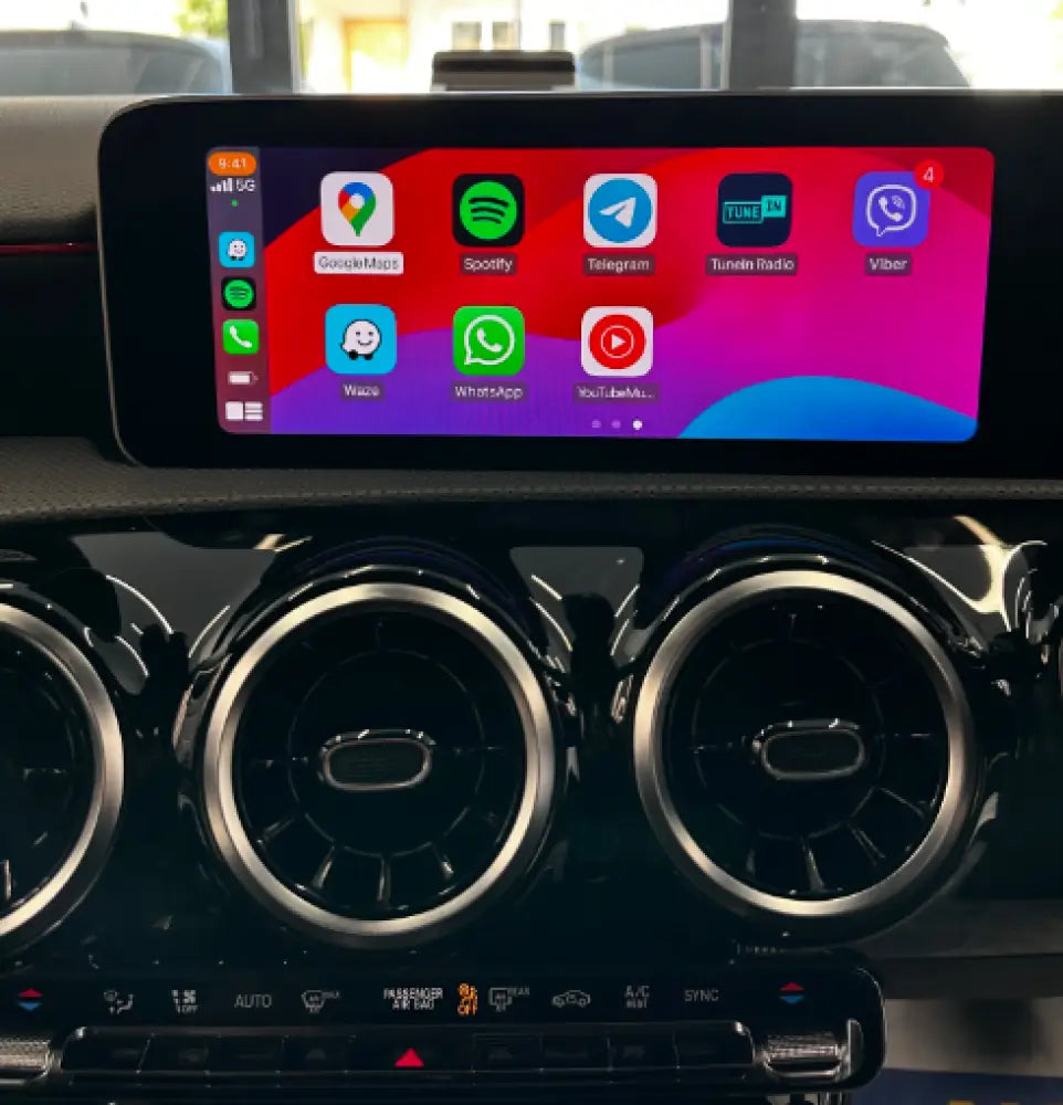 Apple Carplay & Android Auto Oem Integration Mercedes-Benz 2012-2019 Models