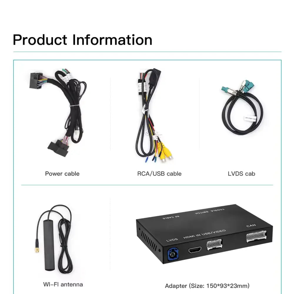 Apple Carplay & Android Auto Oem Integration Mercedes-Benz 2012-2019 Models