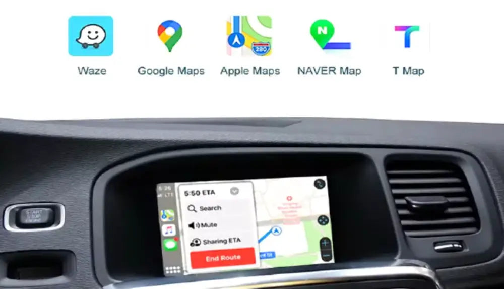 Apple Carplay & Android Auto Oem Integration Volvo 2015-2022 Models