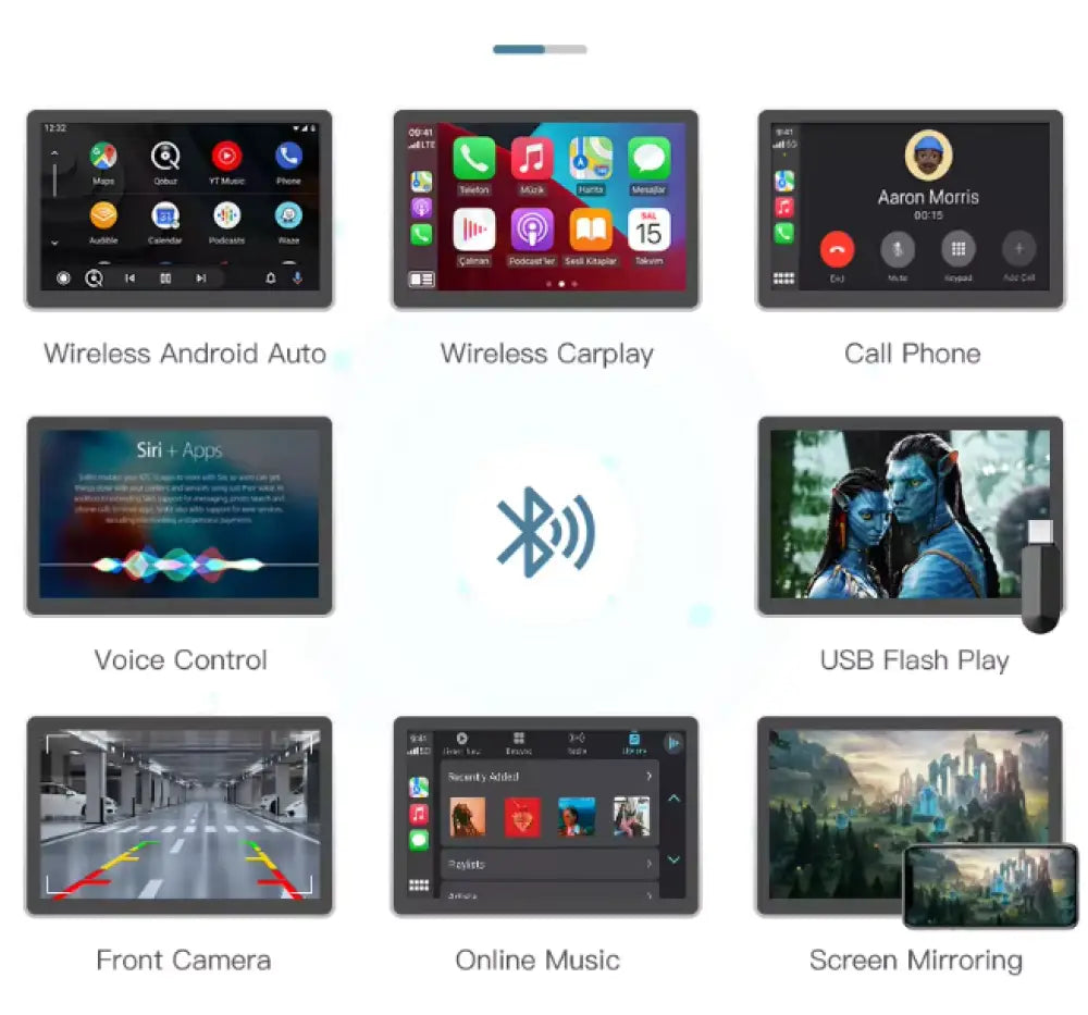 Apple Carplay & Android Auto Wireless Oem Integration Accessory For Toyota 2014-2019