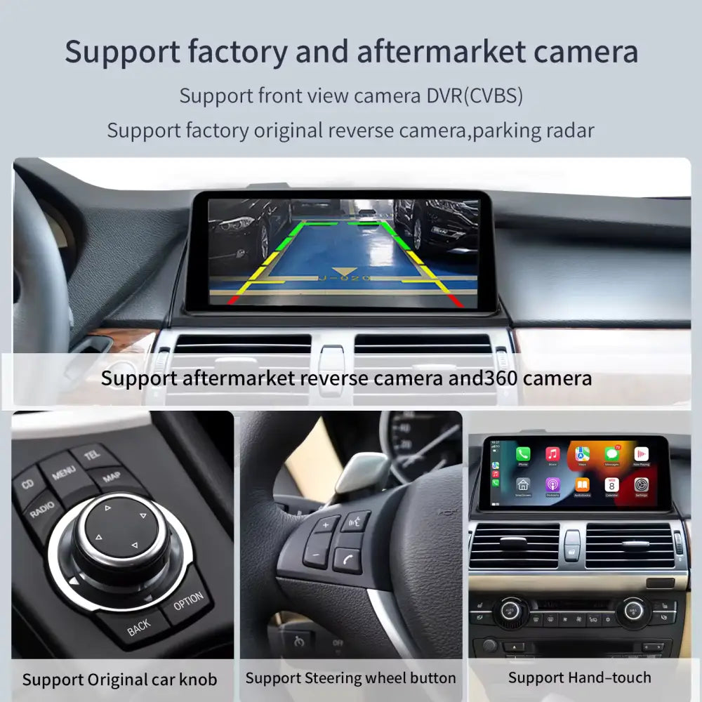 Bmw 2008-2019 X5/X6/3 Series/ 5 Series Carplay And Android Auto 10.25 Inch Touch Screen