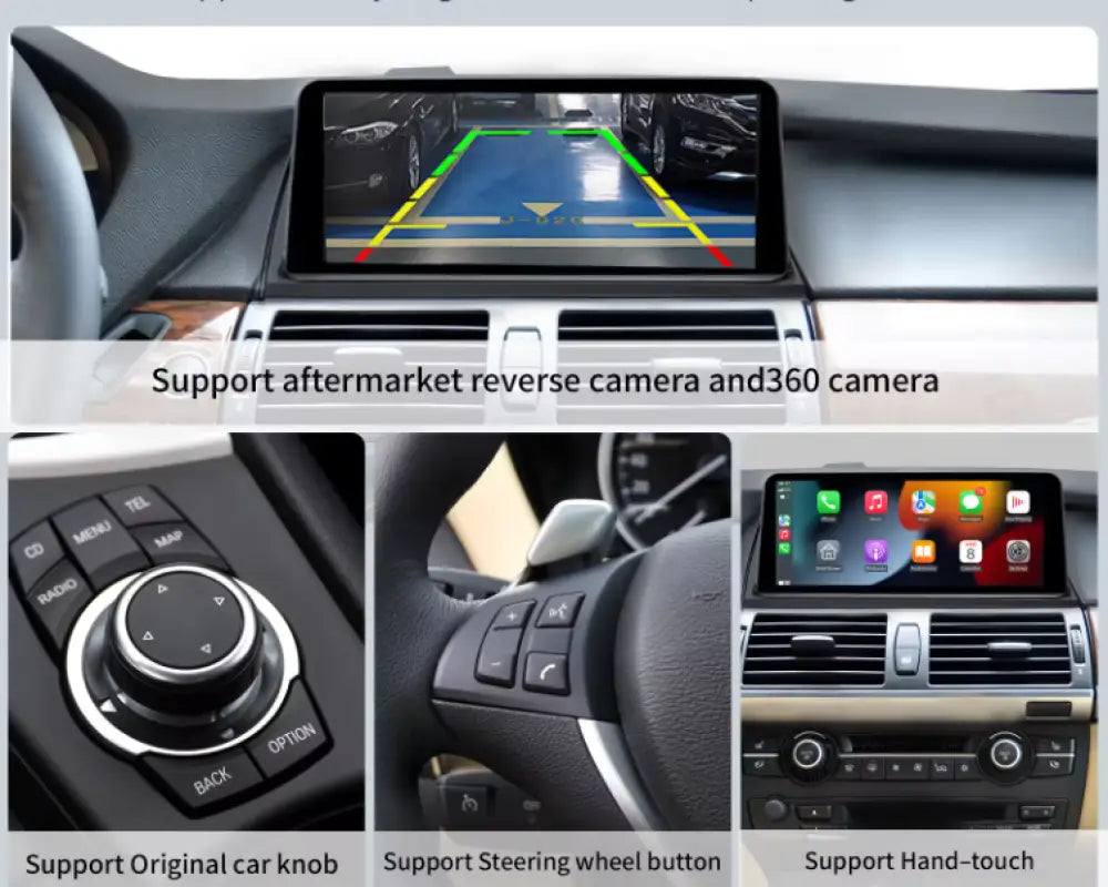 Bmw 2008-2019 X5/X6/3 Series/ 5 Series Carplay And Android Auto 10.25 Inch Touch Screen