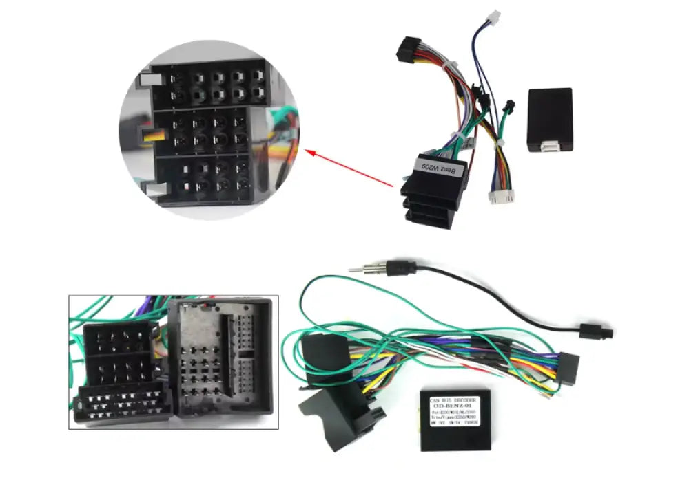 Carplaytech Mercedes-Benz 1998-2009/ Tesla-Style Vertical Touchscreen/ 4G/ Android 11/ 8 Core/ 2 +