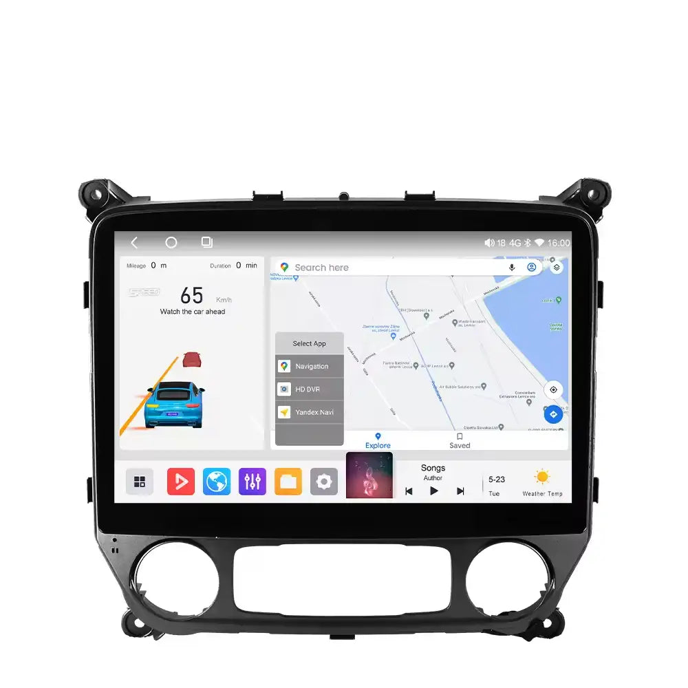 Chevrolet Colorado 2014-2018 Silverado Gmc Sierra 2014-2020 12.4Inch Wireless Carplay & Android
