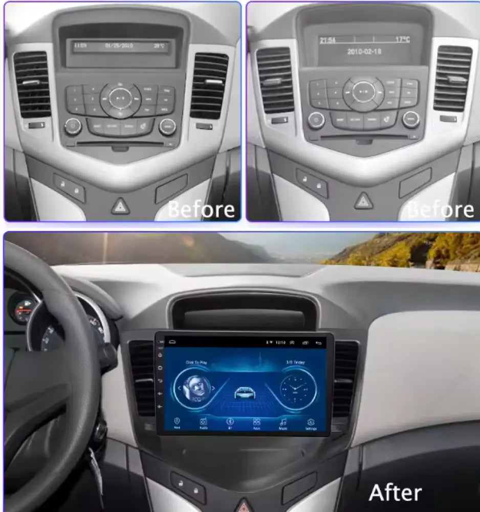 Chevrolet Trax 2014-2016 Carplaytech Wireless Carplay & Android Auto Multimedia Player With Radio