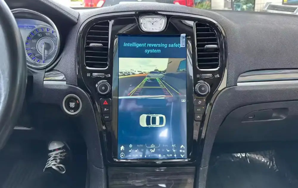 Chrysler 300/300C/300S 2009-2018 Carplay & Android Auto 13 Inch Tesla-Style Vertical Touchscreen