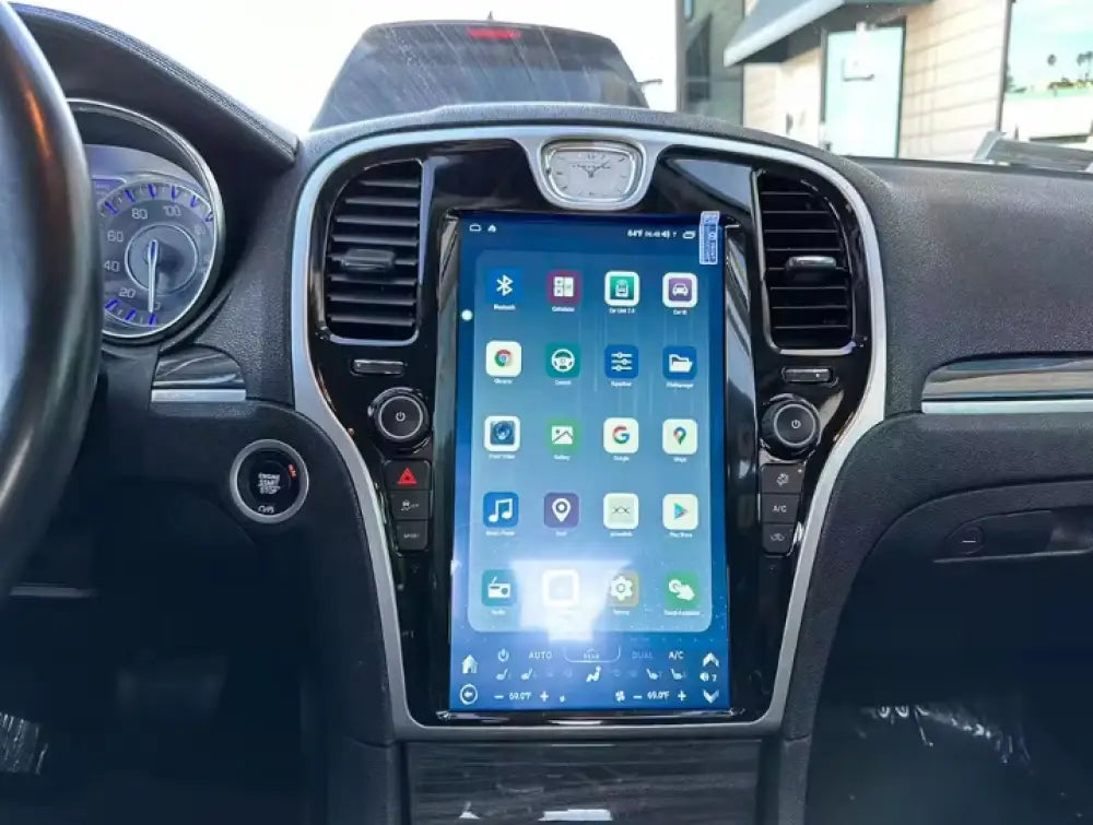 Chrysler 300/300C/300S 2009-2018 Carplay & Android Auto 13 Inch Tesla-Style Vertical Touchscreen