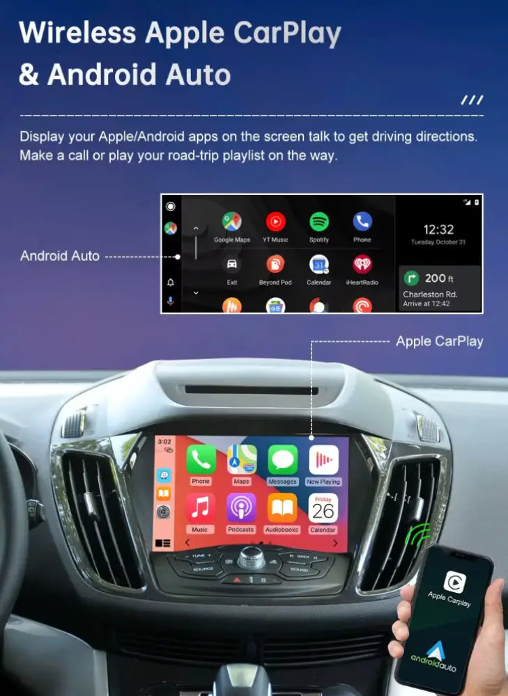 Ford 2012-2015 Edge/Escape/Mustang/C-Max/Expedition/Explorer/F-150/Fiesta/Focus/Super Duty/Taurus