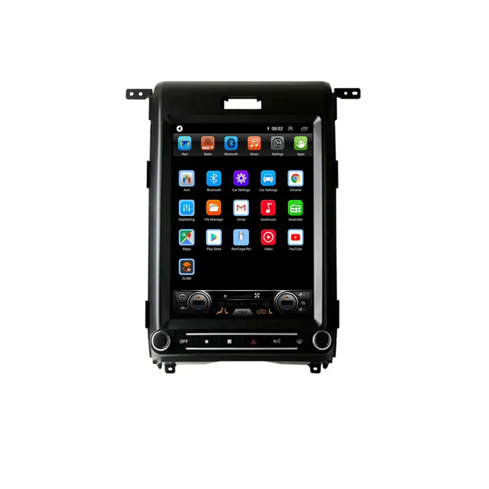 Ford F150 2008-2014 Carplay & Android Auto 12.1 Inch Tesla-Style Vertical Screen Car Radio