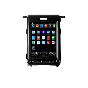 Ford F150 2008-2014 Carplay & Android Auto 12.1 Inch Tesla-Style Vertical Screen Car Radio