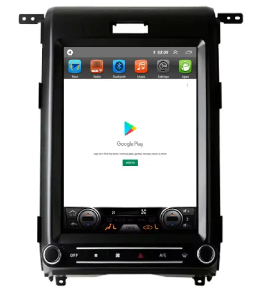 Ford F150 2008-2014 Carplaytech 12.1 Inch Android Wireless Carplay & Auto Tesla-Style Screen Car