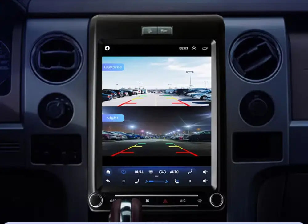 Ford F150 2008-2014 Carplaytech 12.1 Inch Android Wireless Carplay & Auto Tesla-Style Screen Car