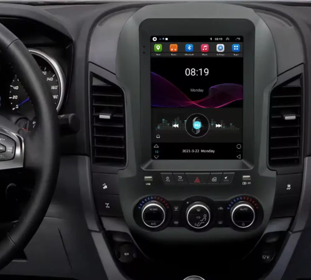 Ford Ranger F250 2011-2016 Carplaytech 9.7 Inch Android Wireless Carplay & Auto Tesla-Style Screen