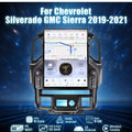 Gmc Sierra Chevrolet Silverado 2019-2023 Wireless Carplay & Android Auto 15.6’’ Tesla-Style