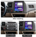 Honda Civic 2006-2011 Carplaytechtesla-Style Android Touchscreen/ 4G/ Built-In Gps Mp3 / Mp4