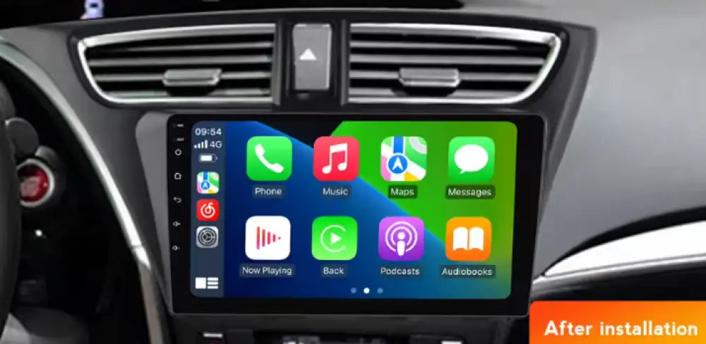 Honda Civic 2012-2017 Carplaytech Wireless Carplay & Android Auto Touchscreen/ Bluetooth-Enabled