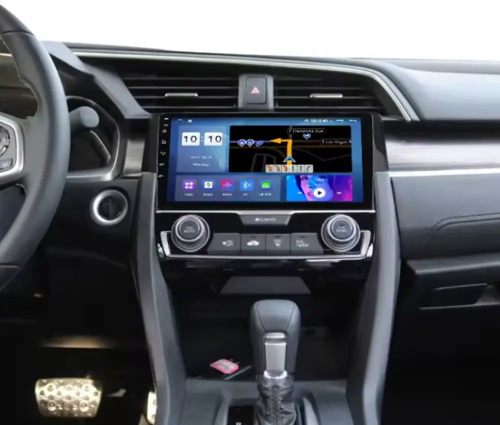 Honda Civic 2015-2020 Carplaytech Wireless Carplay & Android Auto Touchscreen/ Bluetooth-Enabled
