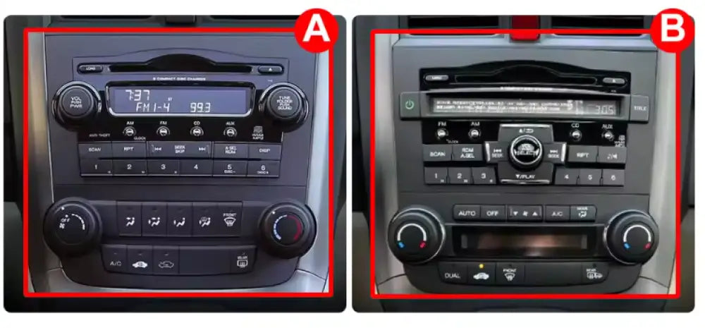 Honda Crv 2006-2012 Carplaytech Tesla-Style 10’’ Vertical Touchscreen Double Din Car Radio 4G