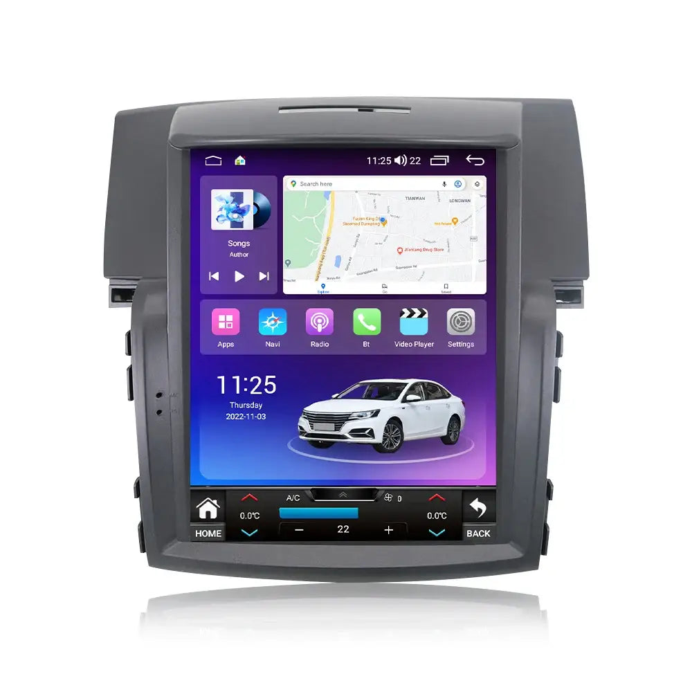 Honda Crv 2012-2016 Carplaytech Wireless Carplay & Android Auto 9.7 Inch Tesla-Style Vertical Car