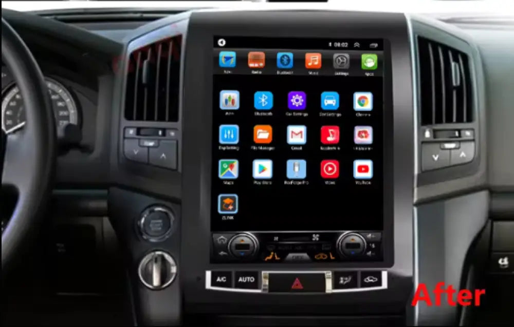 Jeep Grand Cherokee 2014-2017 Carplaytech 12.8Inch Wireless Carplay & Android Auto Tesla-Style
