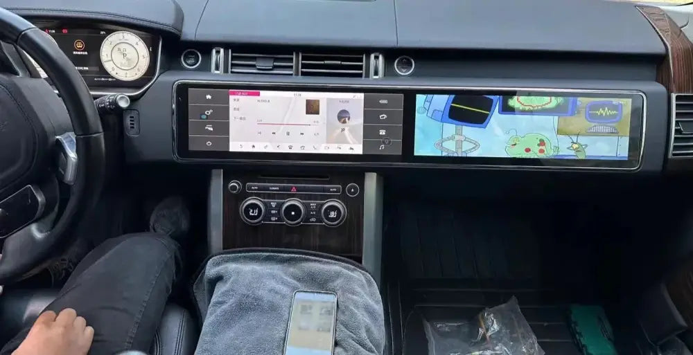 Land Rover Range 2012-2016 Car Virtual Cockpit Wireless Carplay & Android Auto Radio Screen Gps 8Gb