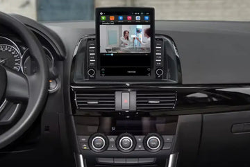 Mazda Cx5 2012-2017 Carplaytech Car Radio Stereo Carplay & Android Auto Tesla-Style Vertical