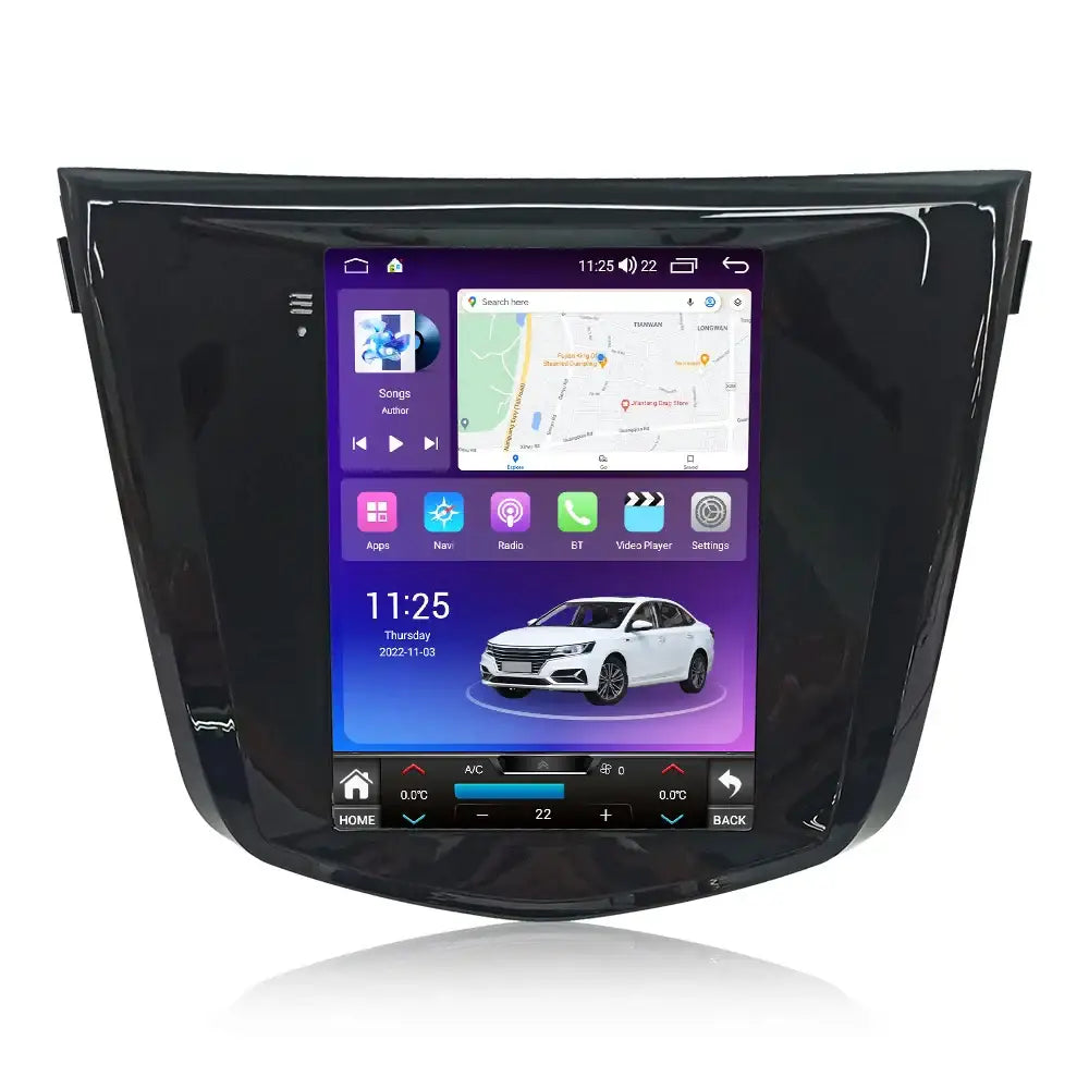 Nissan X-Trail 2014 Wireless Carplay & Androis Auto Tesla-Style Vertical 9.7 Inch Screen Car Radio
