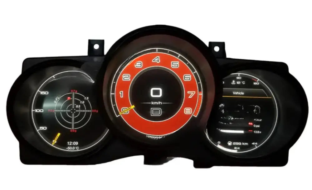 Porsche Macan 2014-2017 Lcd Digital Dashboard Speedometer Gauge Instrument Cluster Hd Display