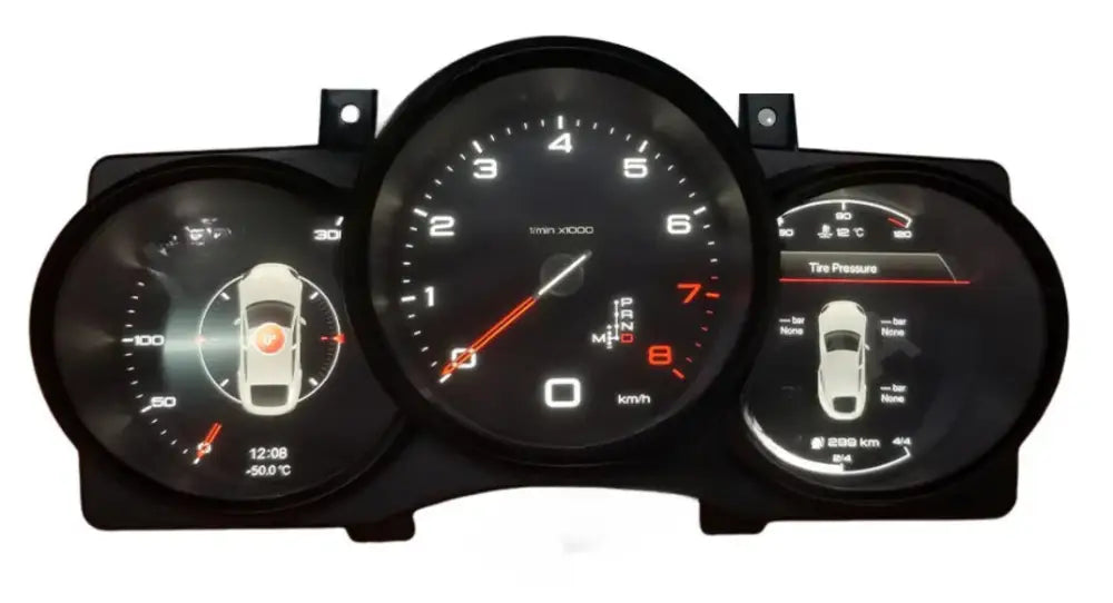 Porsche Macan 2014-2017 Lcd Digital Dashboard Speedometer Gauge Instrument Cluster Hd Display