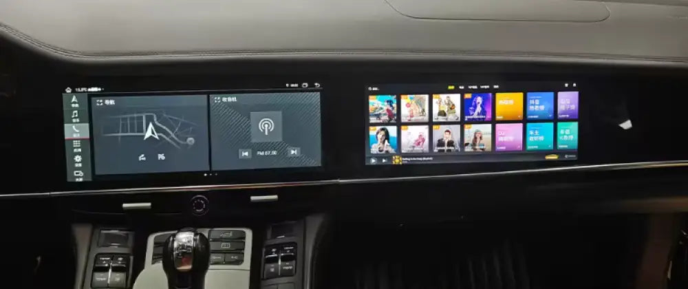 Porsche Paramera 2010 -2017 Wireless Carplay & Android Auto Dual Screen Car Radio Multimedia