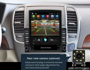 Toyota Tacoma 2005-2013 Carplaytech Wireless Carplay & Android Auto Tesla-Style Vertical 9.7 Inch