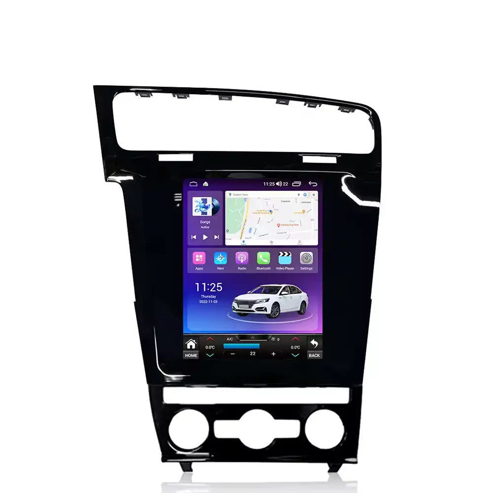 Volkswagen Golf 2012-2020 Wireless Carplay Vertical Tesla-Style 9.7 Inch Car Touchscreen Radio