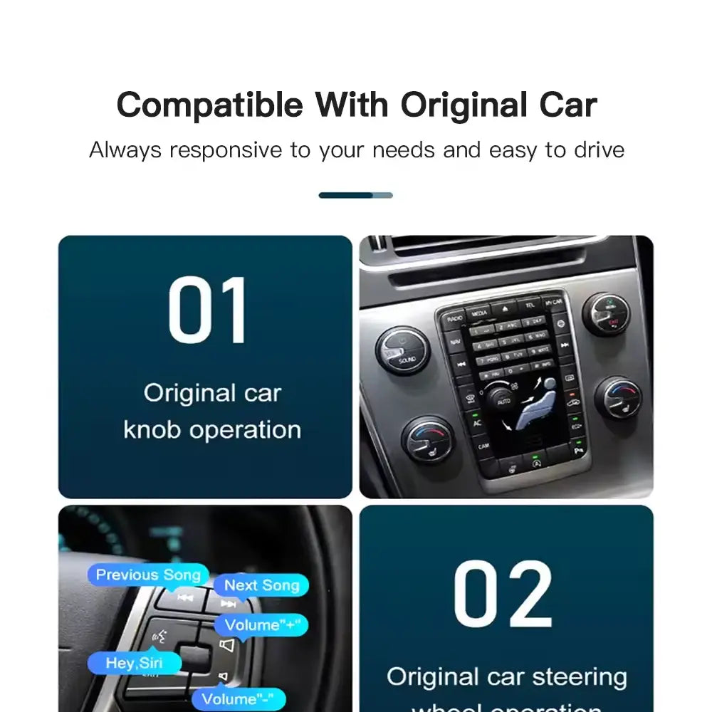 Volvo Apple Carplay & Android Auto Oem Integration